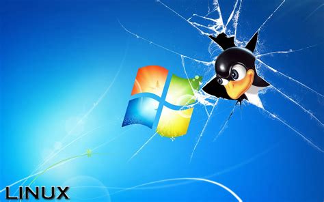 Wallpapers Linux Vs Windows 73 Background Pictures