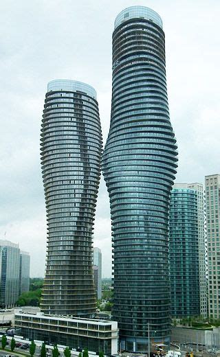 Absolute Towers Toronto Ontario Canada Condo High Rise Towers In A