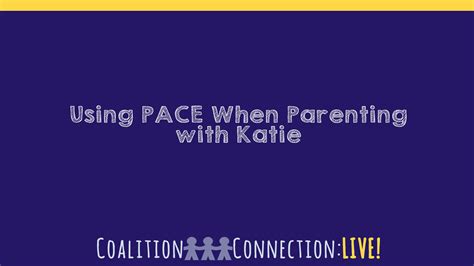 Using Pace When Parenting Affcny