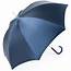 Dahlia Blue Double Canopy  Luxury Ladies Umbrella By Pasotti