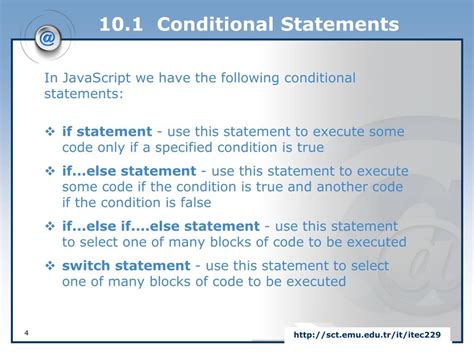 Ppt Conditional Statements And Loops In Javascript Powerpoint