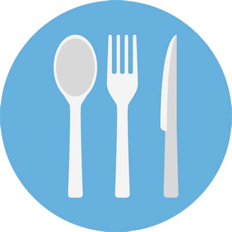 Fork spoon knife vector and icon, eps10. Prednosti aplikacije