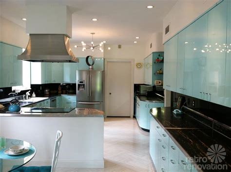 To paint cabinets without sanding, you'll need to use a deglosser to remove any varnish from the. Robert and Caroline's mid century home with dreamy St. Charles kitchen cabinets - Retro Renovation