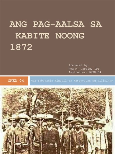 Ang Pag Aalsa Sa Cavite Pdf