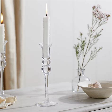 Elegant Small Dinner Candle Holder Candle Holders The White Company Us