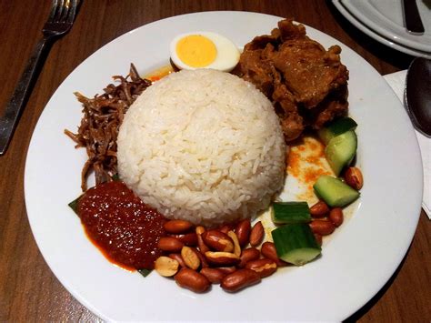 The dish is considered the national dish and a national as a more substantial meal, nasi lemak can also come with a variety of other accompaniments such as chicken, cuttlefish, cockles, stir fried water. Nasi lemak - Wikipedia