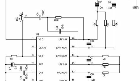 guitar pedal circuit diagram