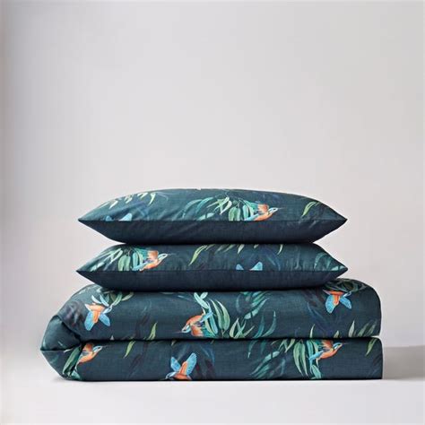 Nhm Kingfisher Duvet Cover And Pillowcase Set Dunelm