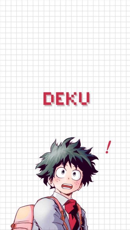 31 Anime Lockscreen Deku Wallpaper