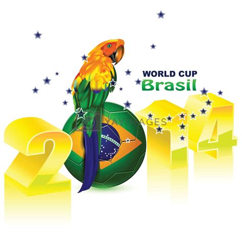 royalty free vector poster brazil 2014 soccer football world cup by nirots