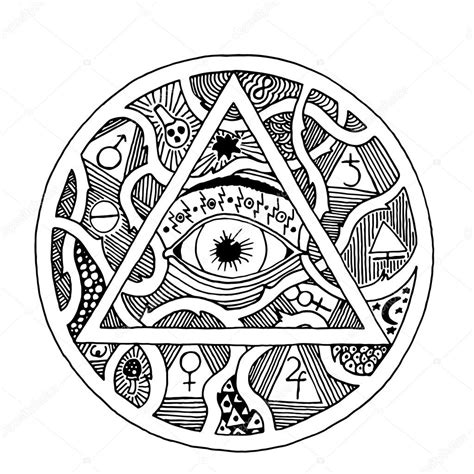 Illuminati Eye Pyramid Tattoo