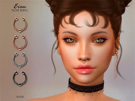 Eien Piercing By Suzue At Tsr Sims 4 Piercings Sims Sims 4