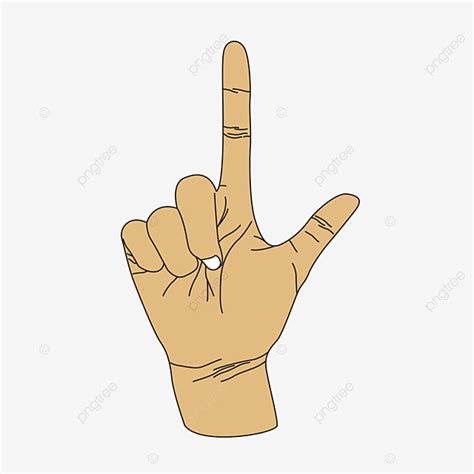 Loser Sign Hand Gesture Design Loser Sign Hand Png And Vector With