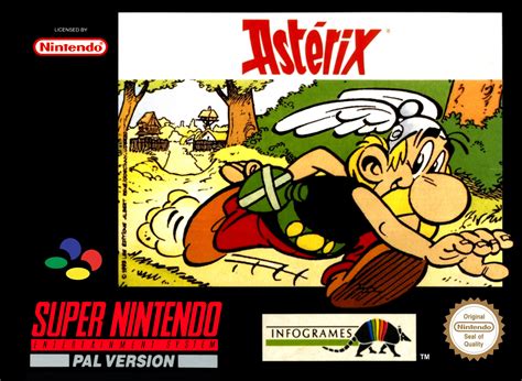 Snes Asterix Cover Hardcore Gaming 101