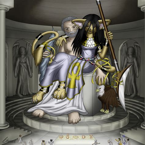 Statue Of Zeus At Olympia By Stampydragon On Deviantart