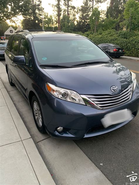 湾区回国卖车 2017 Toyota Sienna XLE 一手车超低里程好车况|一亩三分地 卖车广告版
