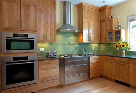 Alder is a type of tree that belongs to the genus of the birch family. Transitional Red Birch Kitchen