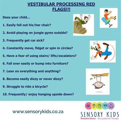 Vestibular Processing Red Flags Za Child