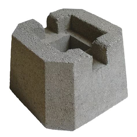 Oldcastle 6 Inch X 6 Inch Deck Block Or Post Natural The Home Depot