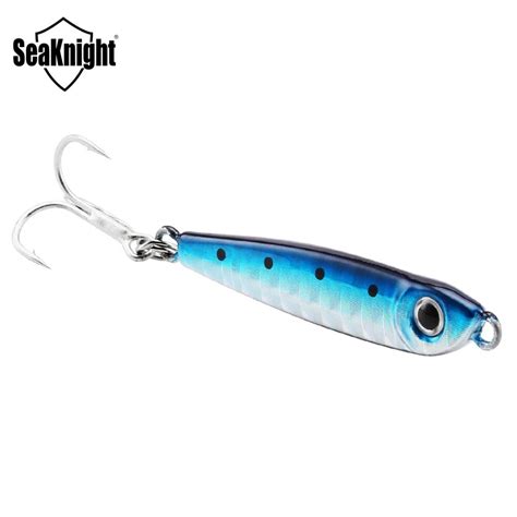 SeaKnight SK302 Metal Jig Fishing Lure 1PC 21g 28g 30g Sinking Spoon