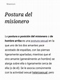 Postura Del Misionero - Wikipedia, La Enciclopedia Libre PDF | PDF
