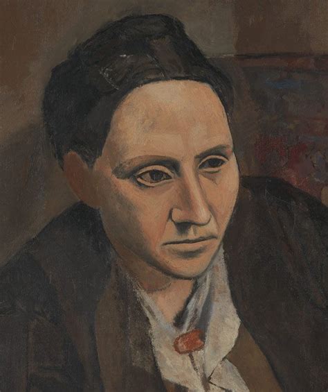 Gertrude Stein Detail By Pablo Picasso Spanish 1905 6 Oil On Canvas