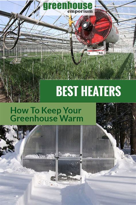 Best Greenhouse Heaters For The Cold Season Greenhouse Emporium