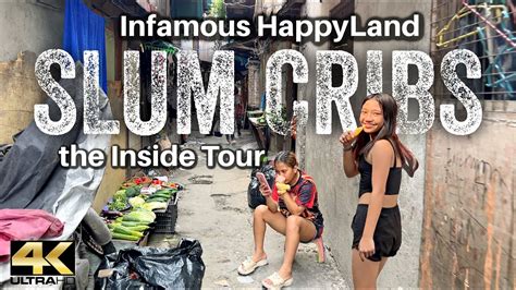 Slum Cribs House Tour From Happyland In Tondo Manila Philippines 4k
