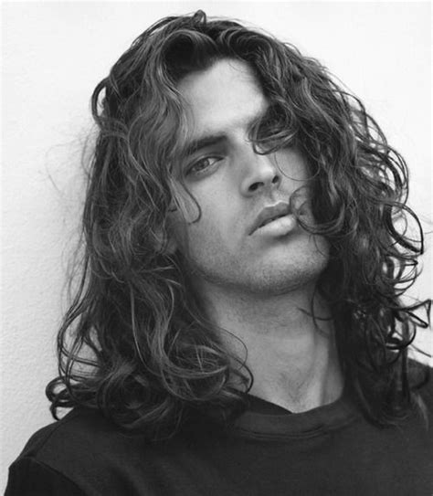 Long Wavy Hair Men Pictures How To Style Products Inspiration And Tips