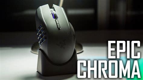 Razer Naga Epic Chroma Wireless Mmo Gaming Mouse Review Youtube