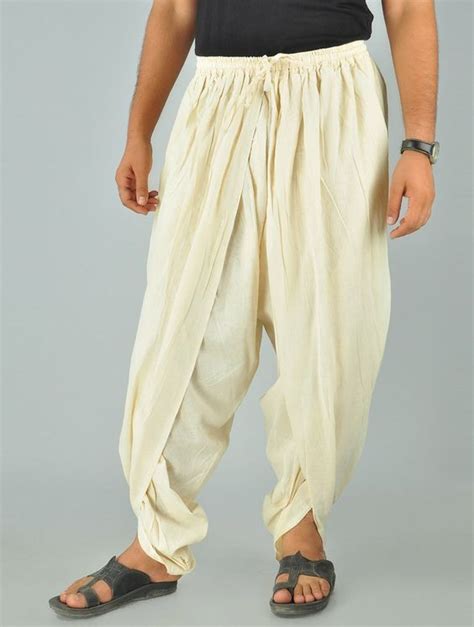 Khadi Yoga Dhoti Men Front Dhoti Pants For Men Indian Men Fashion