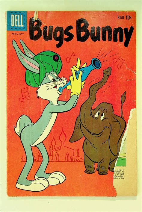 Bugs Bunny 66 Apr May 1959 Dell Fairgood Comic Books