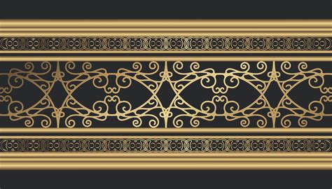 Decorative Arch Golden Border