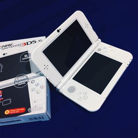 New Nintendo 3ds Xl Pearl White Video Gaming Video Game Consoles