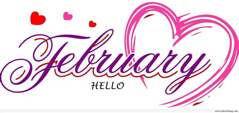 Hello february love wallpaper 2014 | Happy february, February clipart, February wallpaper