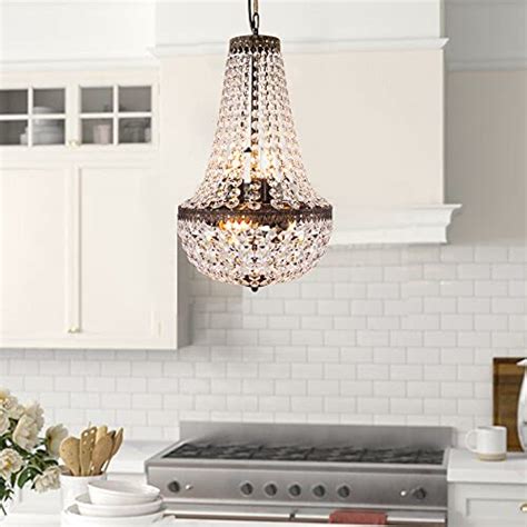 Wellmet Lights French Empire Crystal Chandelier Inch Farmhouse