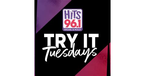 Miguel And Holly Try It Tuesdays Iheart