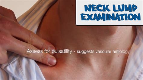 Neck Lump Examination Osce Guide New Version Youtube