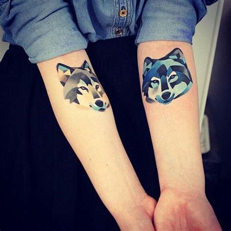 Les Tatouages Colorés De Sasha Unisex 2tout2rien Tattoos Animal