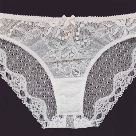 See Through Lace Panties Handmade On Order In France To Feel Exclusive