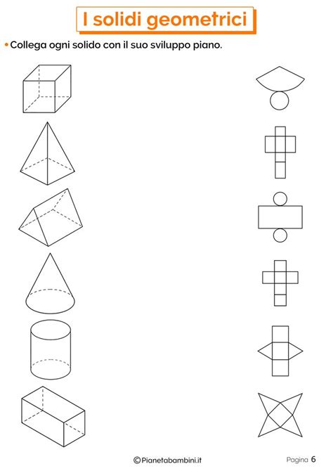 Esercizi Sul Riconoscimento Delle Figure Retoriche - I Solidi Geometrici: Esercizi per la Scuola Primaria | Geometria