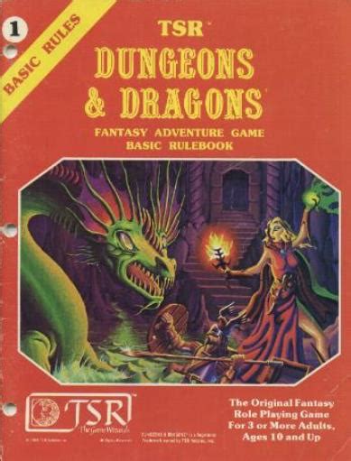 Tsr Basic Dandd Basic Rulebook 9th 11ths Erol Otus Cover Fair Ebay