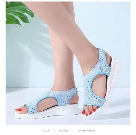 Women Sandals 2019 New Female Shoes Woman Summer Wedge Comfortable