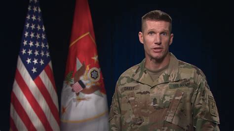 Energy Action Month Video Sergeant Major Of The Army Daniel A Dailey