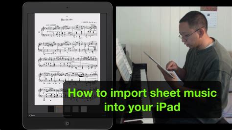 Whatever type of music you are making, and however you make it, your hobby need not cost you a fortune. How to Import Sheet Music to Your iPad - YouTube