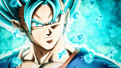 Dragon Ball Z Vegito Blue Wallpapers Wallpaper Cave