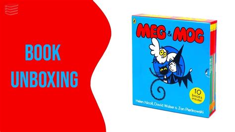 Meg And Mog Collection 10 Books Box Set By Helen Nicoll And Jan Pienkowski Book Unboxing Youtube
