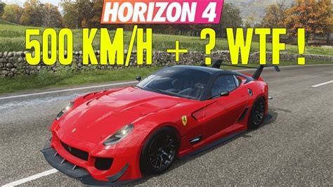 No commentry no waste of a time only. Forza Horizon 4 : 500 KM/H ?! LA NOUVELLE MEILLEURE VOITURE DE FH4 ? Ferrari 599XX Evo - YouTube