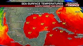 Gulf Of Mexico Water Temperature Map - Black Sea Map