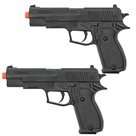 Lot Of 2 Ukarms P2220 Spring Airsoft Gun Pistol 7 12 Length With 6mm